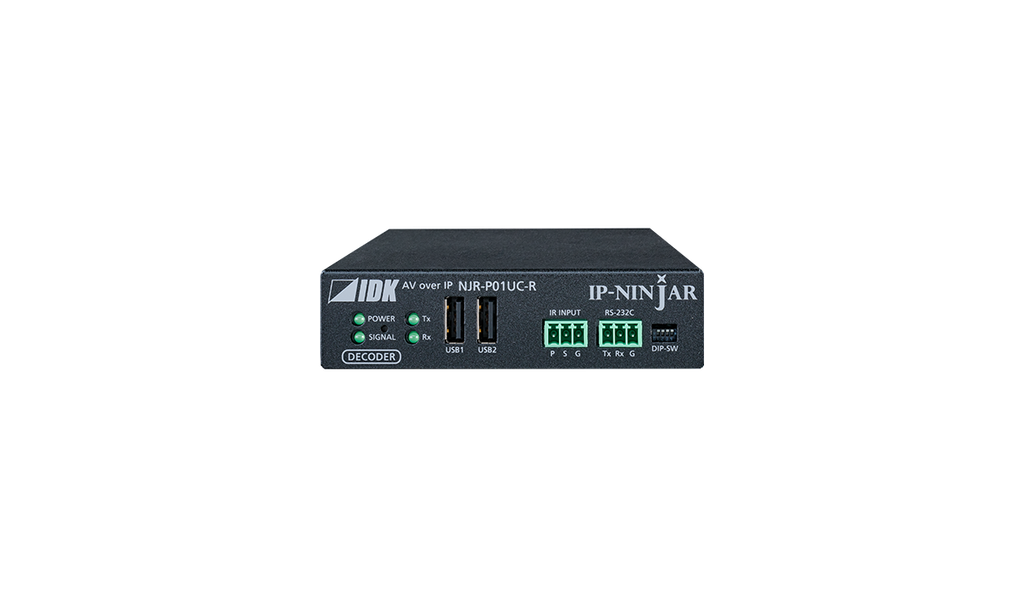 [NJR-P01UC-R] 4K@60 HDMI Decoder NJR-P series - CAT model