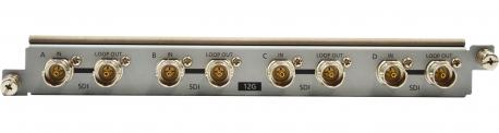 12G/6G/3G/HD-SDI Input Board with 4 Inputs