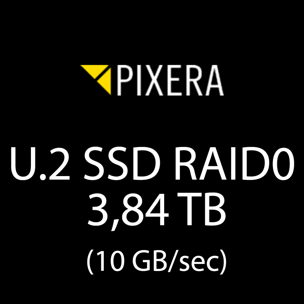 Data Storage Upgrade | 2x U.2 SSD 1.92TB (10GB/s)