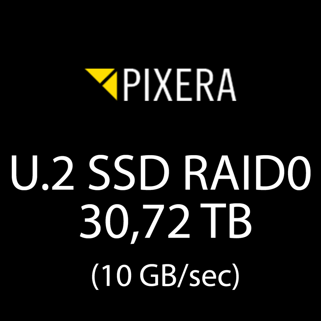 Data Storage Upgrade |  2x U.2 SSD 15,36TB(10GB/s)