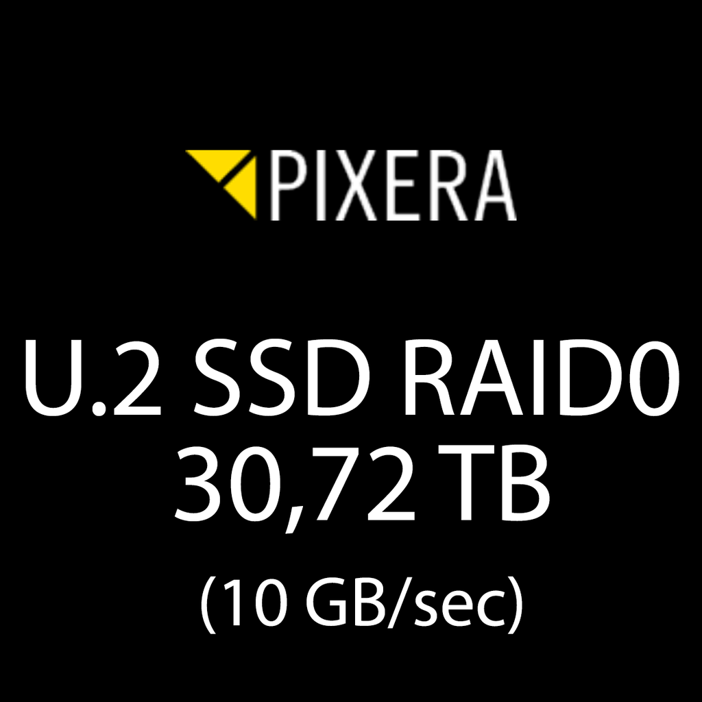 Data Storage Upgrade |  2x U.2 SSD 15,36TB(10GB/s)(for PX4-RS)