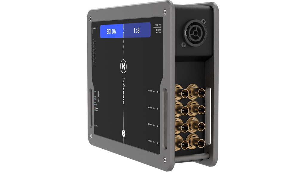 [XVVSDIDA8-12G] THEATRIXX 12G-SDI DA 1:8  - PT1 In/Thru