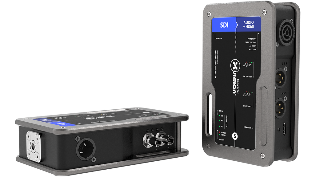 [XVVSDI2AUDIOT1] THEATRIXX Audio De-Embedder - 3G-SDI to HDMI1.2 + Audio - PT1 In/Thru