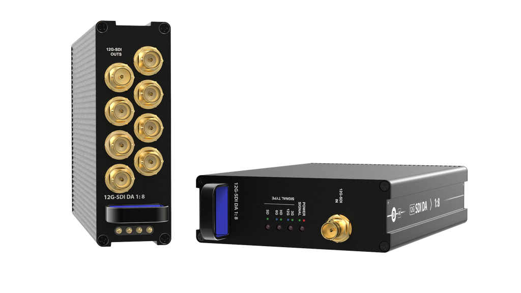 [XVVRMSDIDA812G] THEATRIXX Reversible Module - 12G-SDI DA 1:8