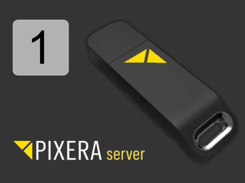 [PSS-1/V2] PIXERA server - Single license