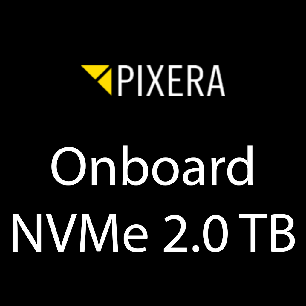 Storage Upgrade Onboard NVMe 2.0TB 
(1,6 GB/s)