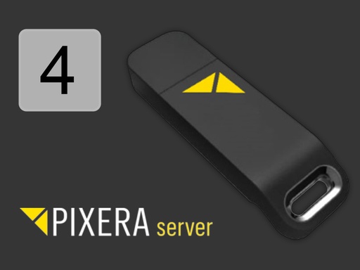 [PSS-4/V2] PIXERA server - Quad license
