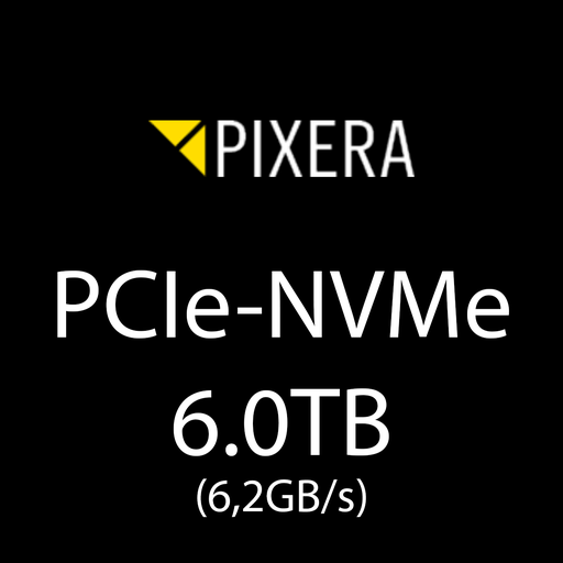 [PXO-E6T0] PCIe-NVMe 6.0TB
(6,2GB/s)