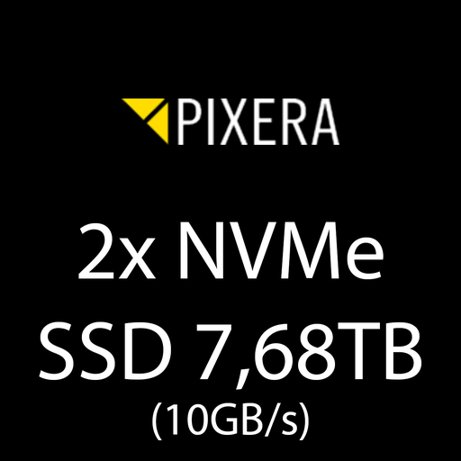 [PXU-U15TR0-2] 2x NVMe SSD 7,68TB
(10GB/s)