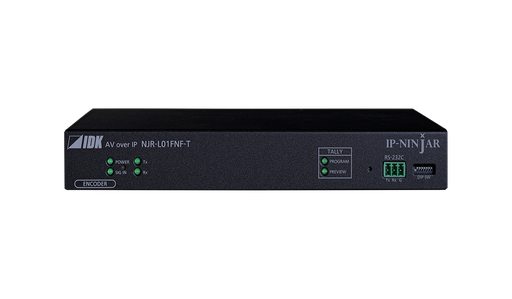 [NJR-L01FNF-T] NDI to SDVoE Encoder for Transmitting High Bandwidth NDI Signals