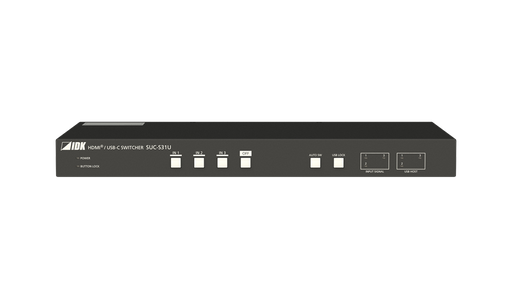 [SUC-S31U] 4K@60 HDMI and USB-C Switcher with 3 Inputs and 1 Output